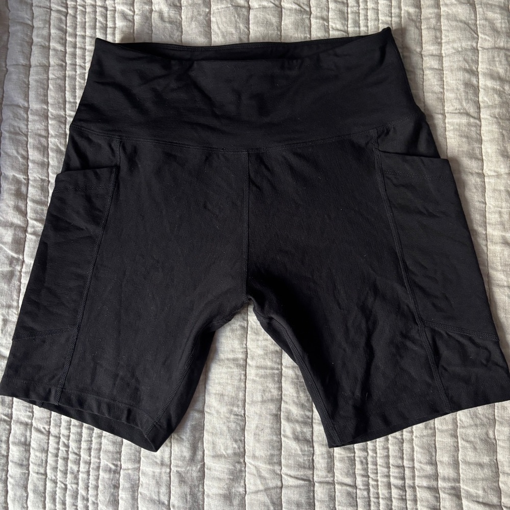 Wool& Summit Bike Shorts with Pockets, merino wool - Picture 2 of 4